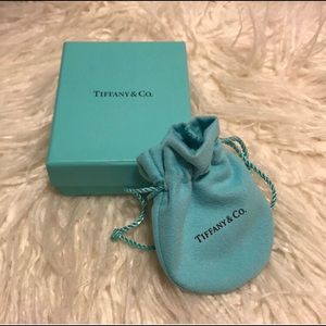 Tiffany & Co. Box, Jewelry Bag, & White Ribbon